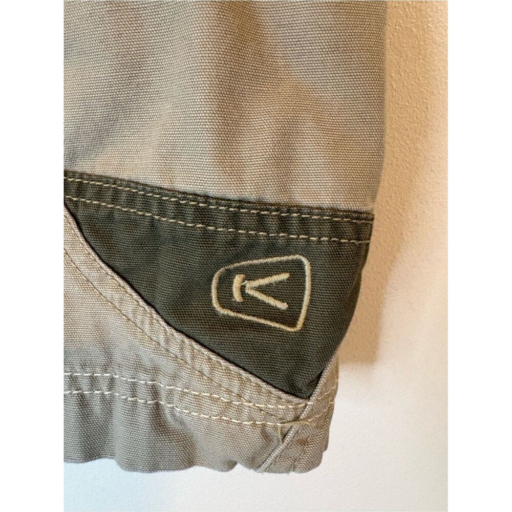 KEEN Hybrid Life Utility Cargo Hiking Shorts Tan Women’s Size 8 - Picture 4 of 16